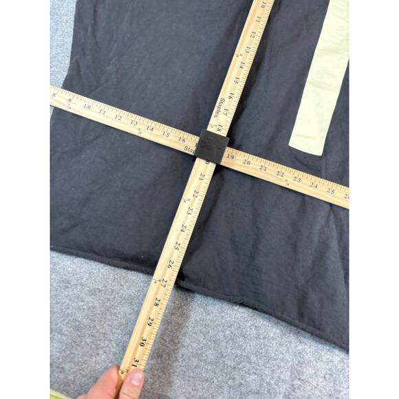 YZY Yeezy Kanye West One Box Cut Off Muscle Shirt Mens 3XL Black Streetwear Y2K - Picture 6 of 8